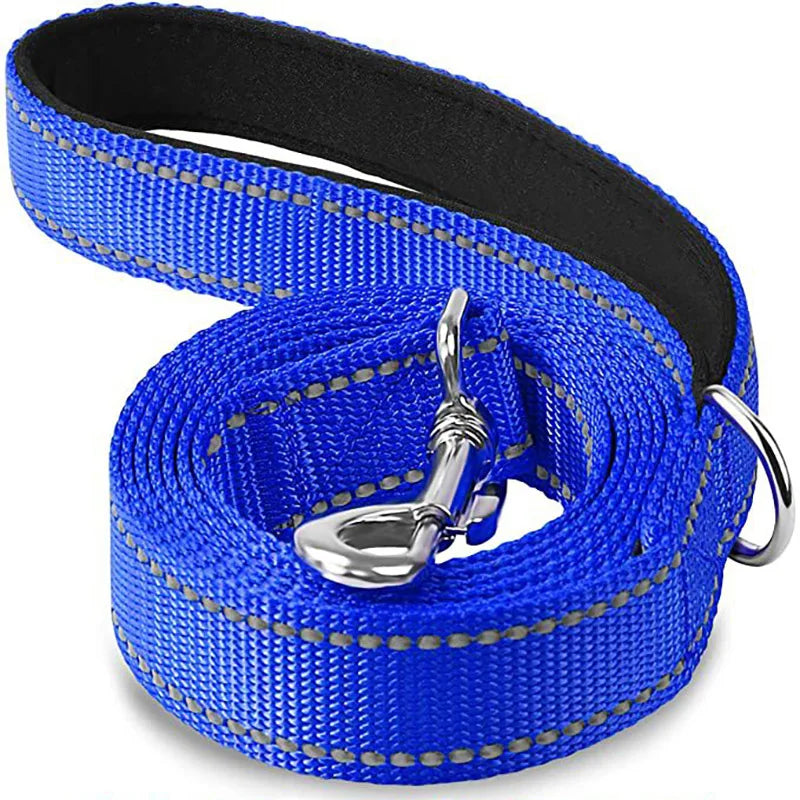 Reflective Dog & Cat Harness Leash – 1.2/1.5/1.8m Walking & Training Rope
