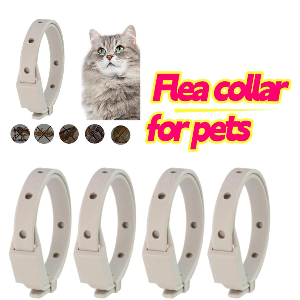 Flea & Tick Collar for Cats and Small Dogs – 8-Month Protection