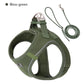 Adjustable Reflective Dog & Cat Harness Leash Set – Small & Medium Pets