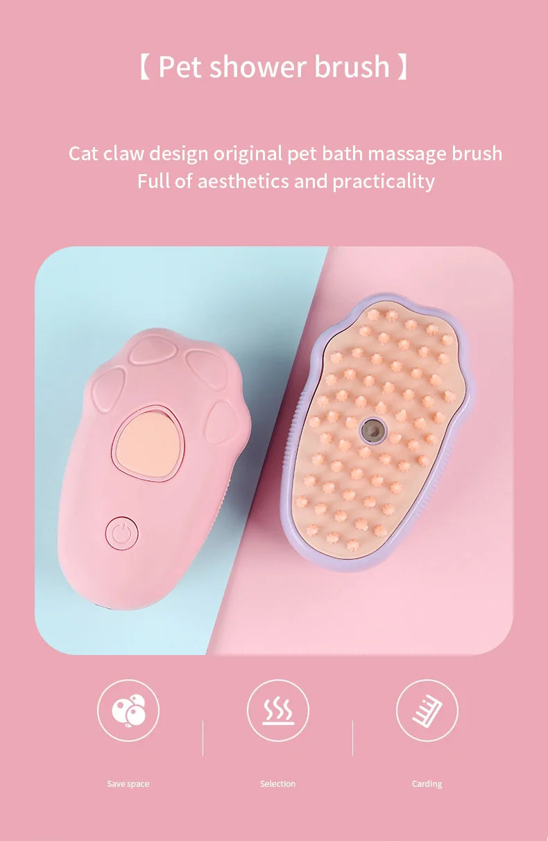 Colored Pet Grooming Comb – Floating Hair & Tangled Hair Remover