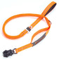 Reflective Shock-Absorbing Bungee Dog Leash – Heavy Duty with Car Seatbelt