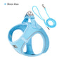 Adjustable Reflective Dog & Cat Harness Leash Set – Small & Medium Pets