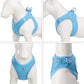 Adjustable Reflective Dog & Cat Harness Leash Set – Small & Medium Pets