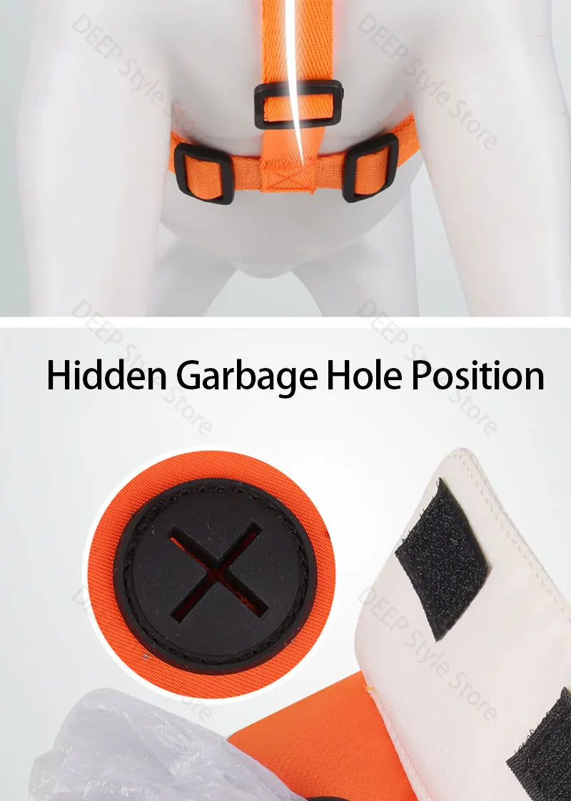 Dog Harness & Leash with Snack Backpack – Adjustable Pet Travel Set