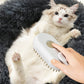 3-in-1 Electric Pet Steam Brush – USB Rechargeable Cat & Dog Grooming Comb