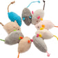 Catnip Mouse Toys – 3/200pcs Interactive Cat Toy for Indoor Play
