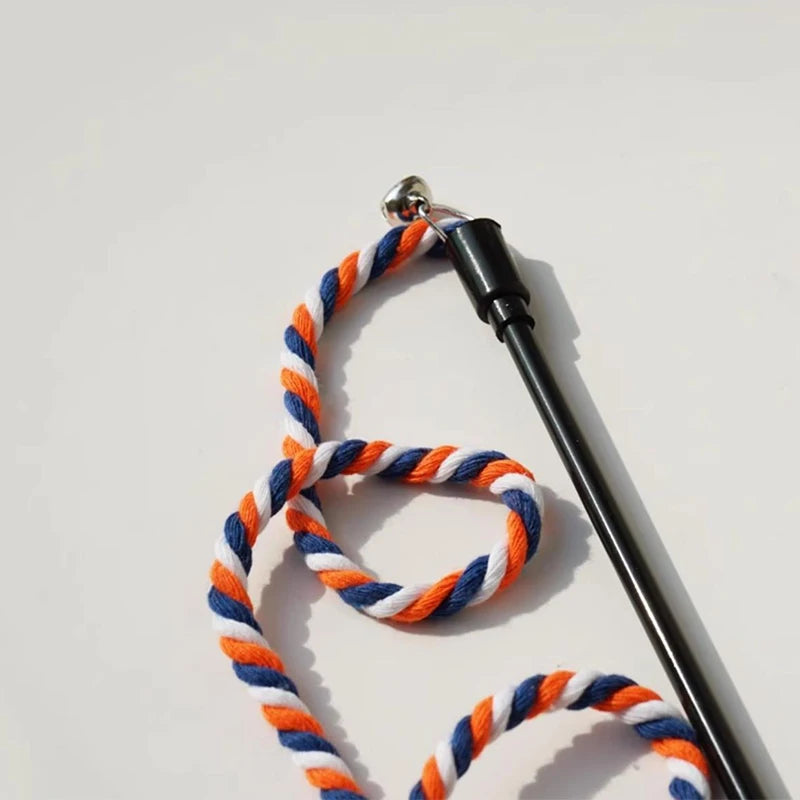 Cat Teaser Wand – Interactive Chase & Chew Toy for Cats