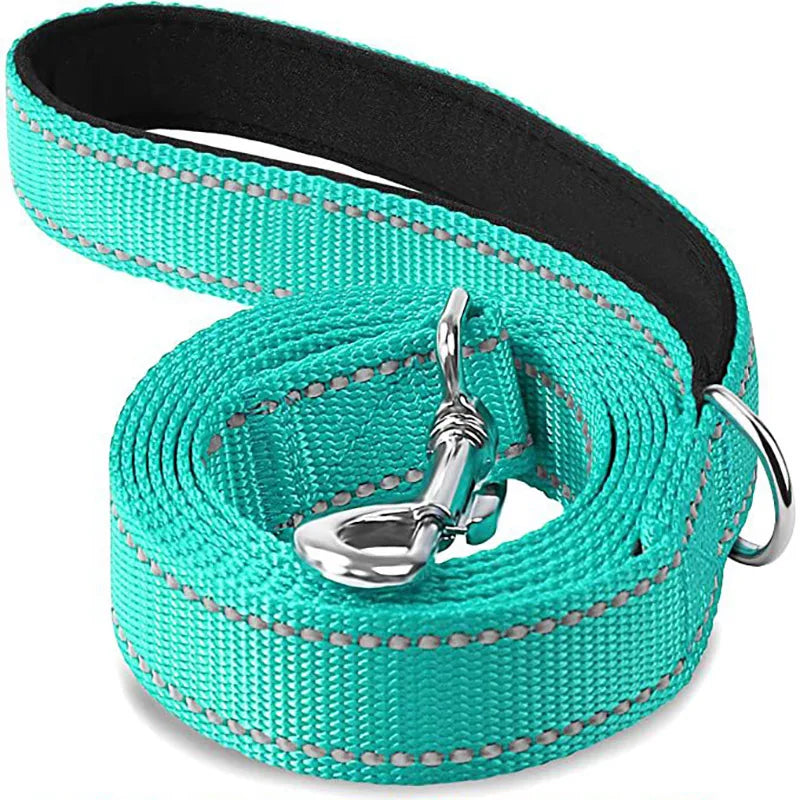 Reflective Dog & Cat Harness Leash – 1.2/1.5/1.8m Walking & Training Rope