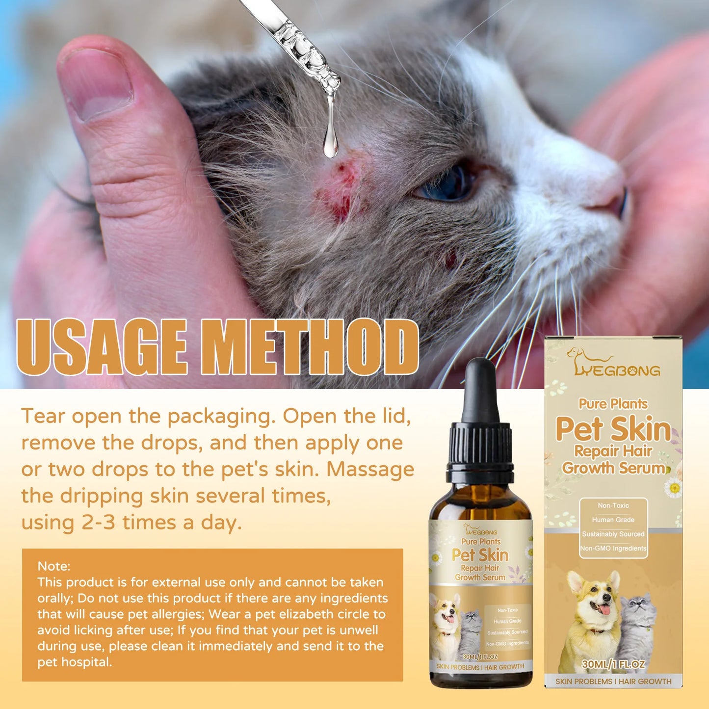 Pet Anti-Itch Spray – Flea, Mite & Tick Relief for Dogs & Cats