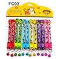 12-Pcs Anti-Lost Pet Collars – Mix Color Buckle Collars with Bell