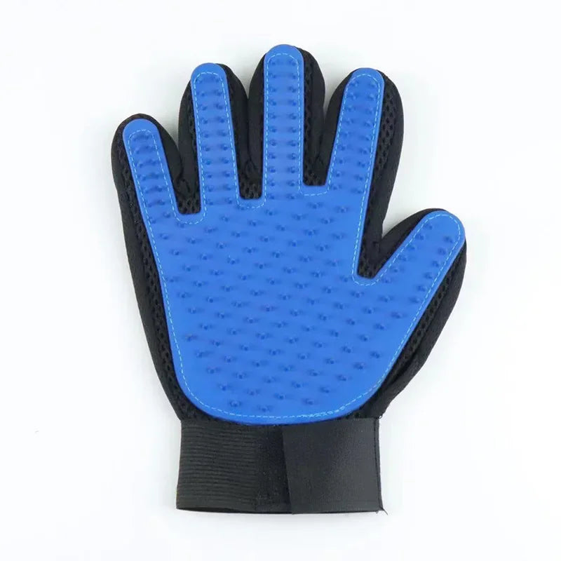 Pet Grooming Glove – Gentle Hair Remover for Cats & Dogs
