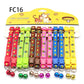 12-Pcs Anti-Lost Pet Collars – Mix Color Buckle Collars with Bell