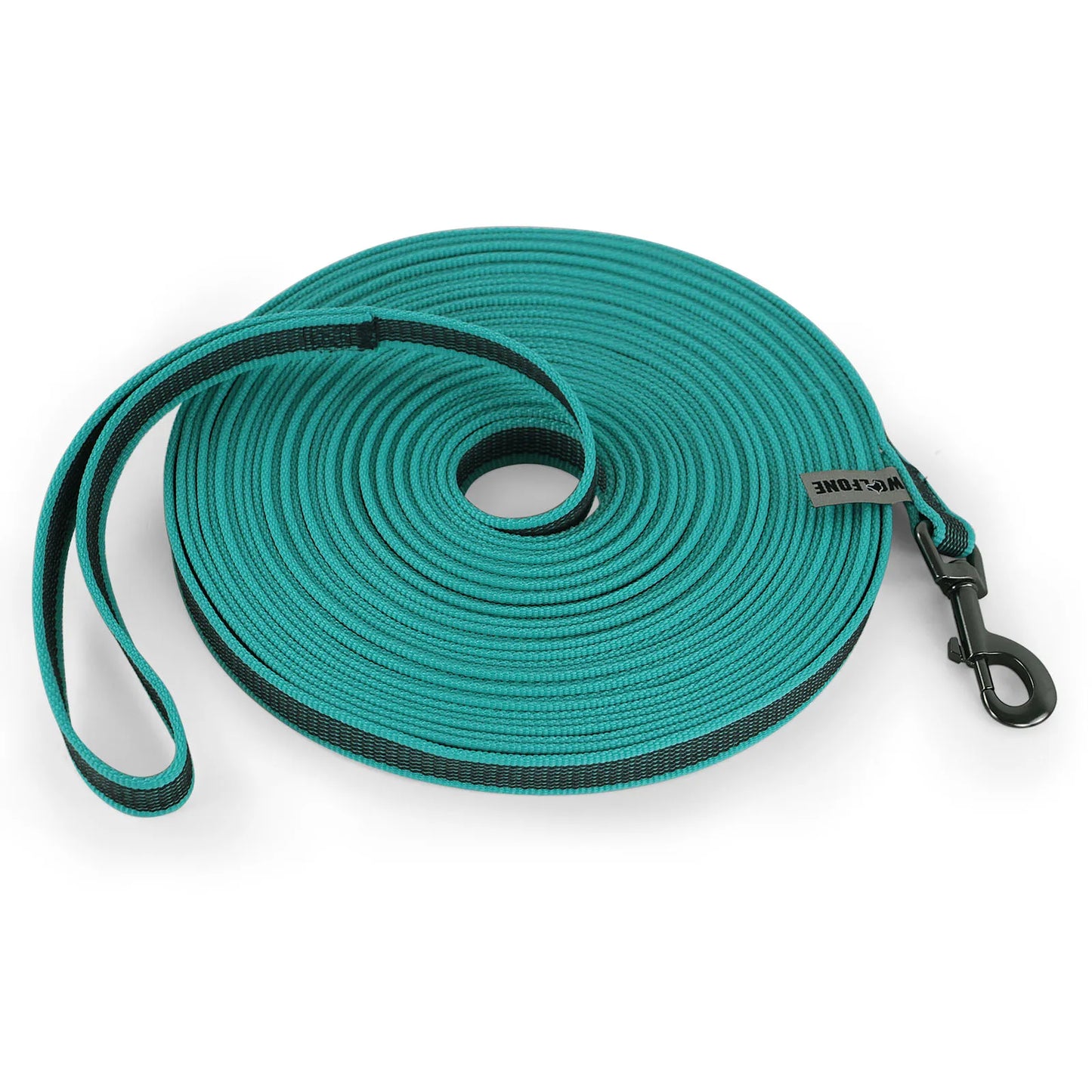 Medium & Long Dog Leash – Latex Silk Training Lead, Dual Color