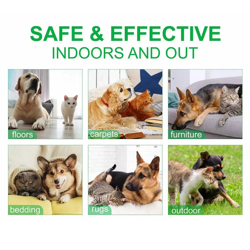 High-End Pet Flea Killer Drops – 60ml for Cats & Dogs