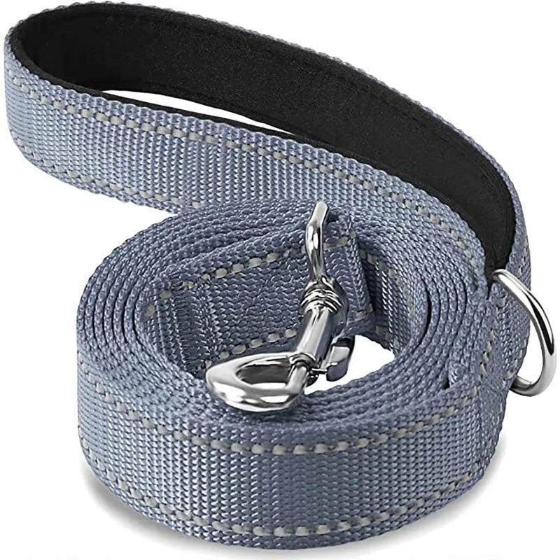 Reflective Dog & Cat Harness Leash – 1.2/1.5/1.8m Walking & Training Rope