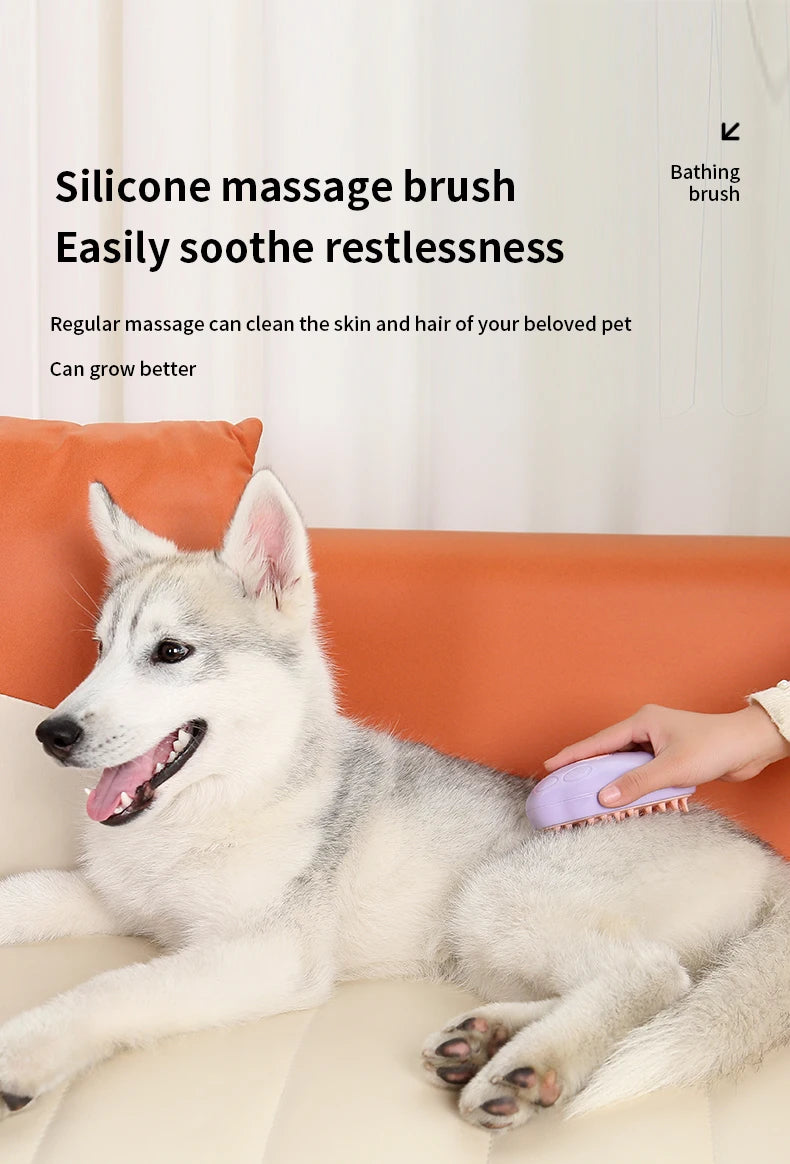 Colored Pet Grooming Comb – Floating Hair & Tangled Hair Remover