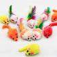 Catnip Mouse Toys – 3/200pcs Interactive Cat Toy for Indoor Play