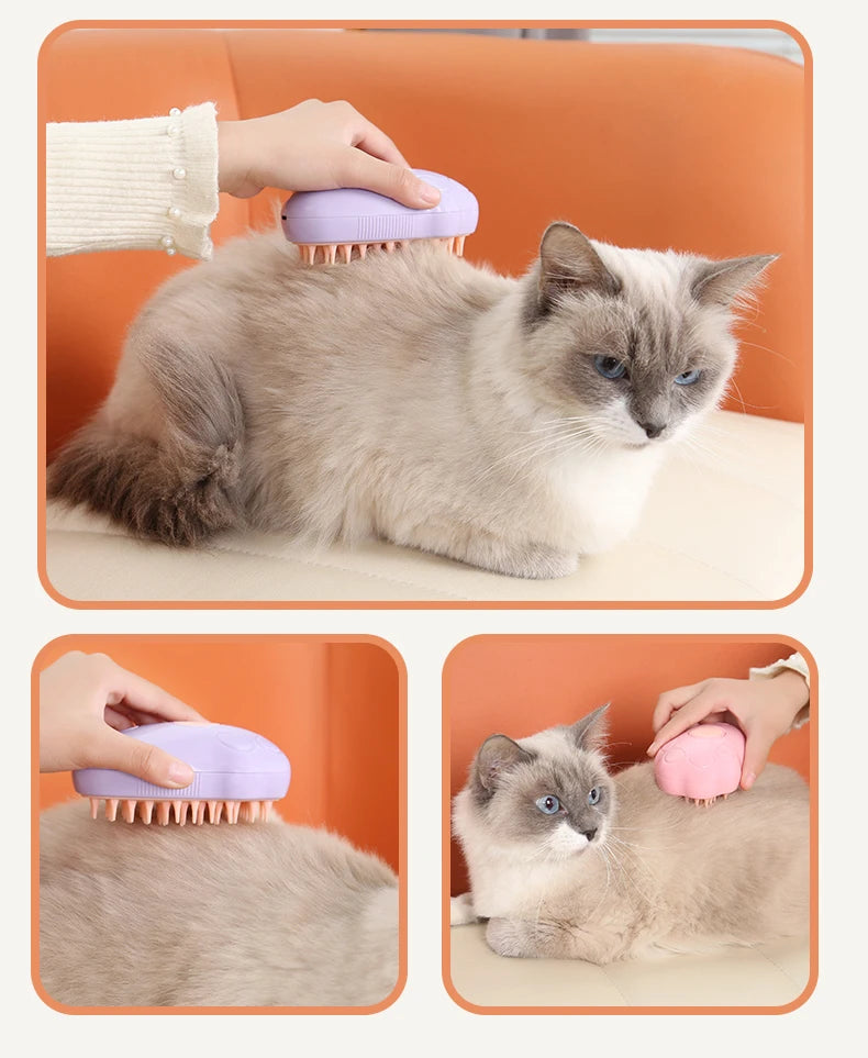 Colored Pet Grooming Comb – Floating Hair & Tangled Hair Remover