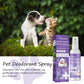 Lavender Oil Dog Deodorizer Spray – Long-Lasting Odor Remover for Cats & Dogs