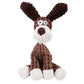 Corduroy Plush Dog Toy – Squeaky Chew Toy for Large Dogs