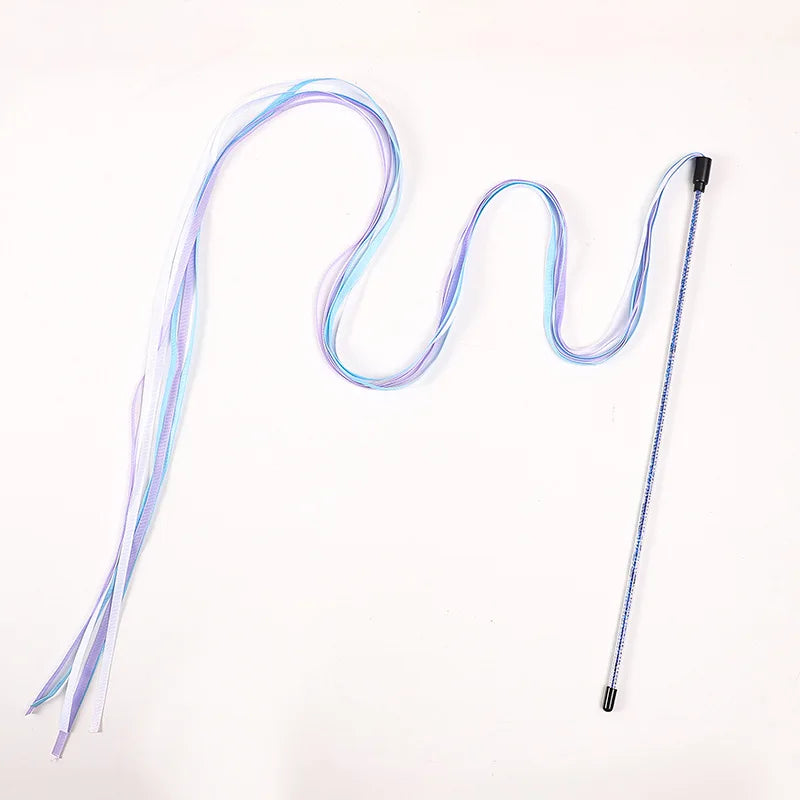 Cat Teaser Wand – Interactive Chase & Chew Toy for Cats