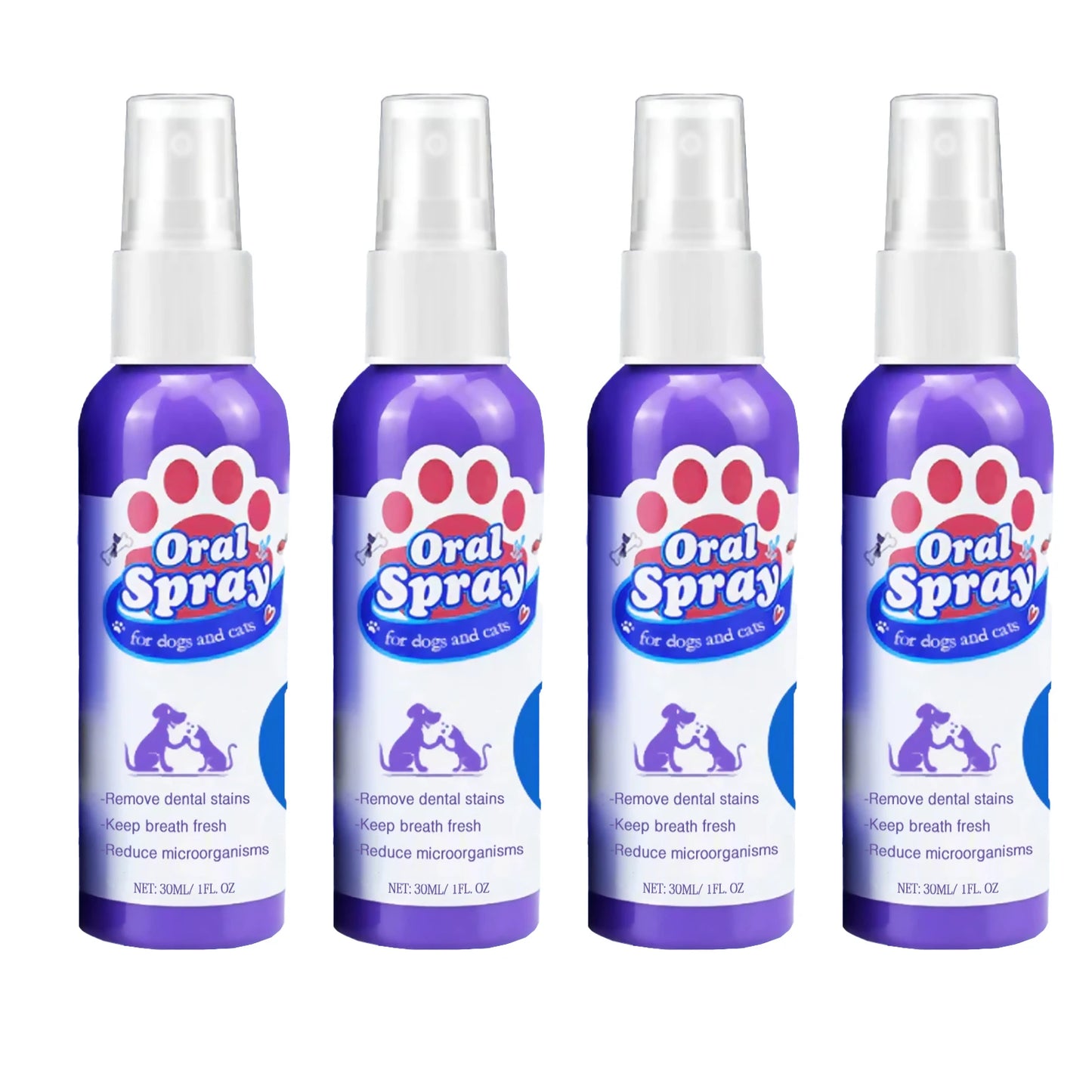 Pet Dental Spray – 30ml Oral Care for Dogs & Cats