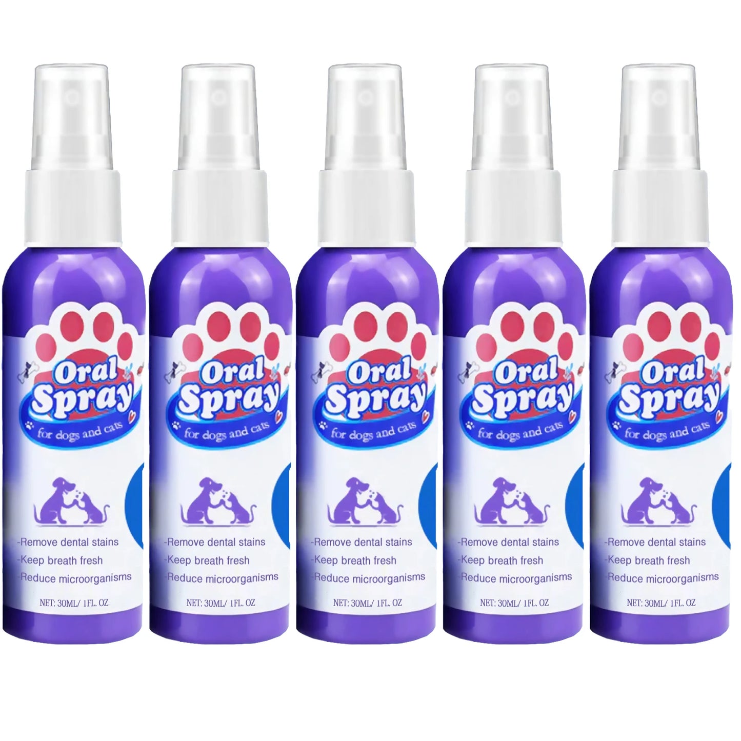 Pet Dental Spray – 30ml Oral Care for Dogs & Cats