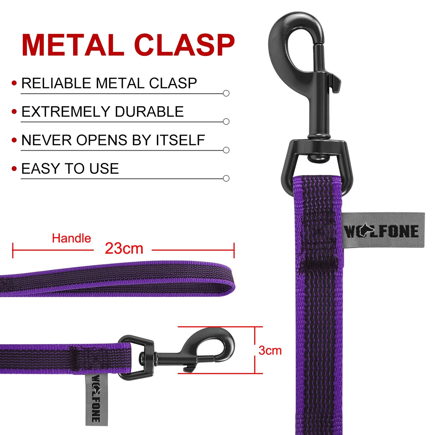 Medium & Long Dog Leash – Latex Silk Training Lead, Dual Color