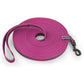 Medium & Long Dog Leash – Latex Silk Training Lead, Dual Color