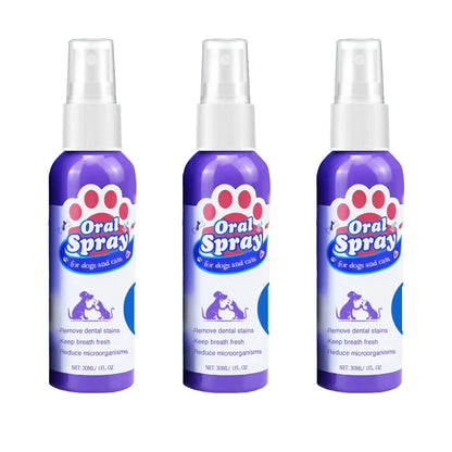 Pet Dental Spray – 30ml Oral Care for Dogs & Cats