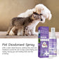 Lavender Oil Dog Deodorizer Spray – Long-Lasting Odor Remover for Cats & Dogs