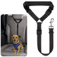 2-in-1 Pet Car Seat Belt & Leash – Adjustable Safety Harness