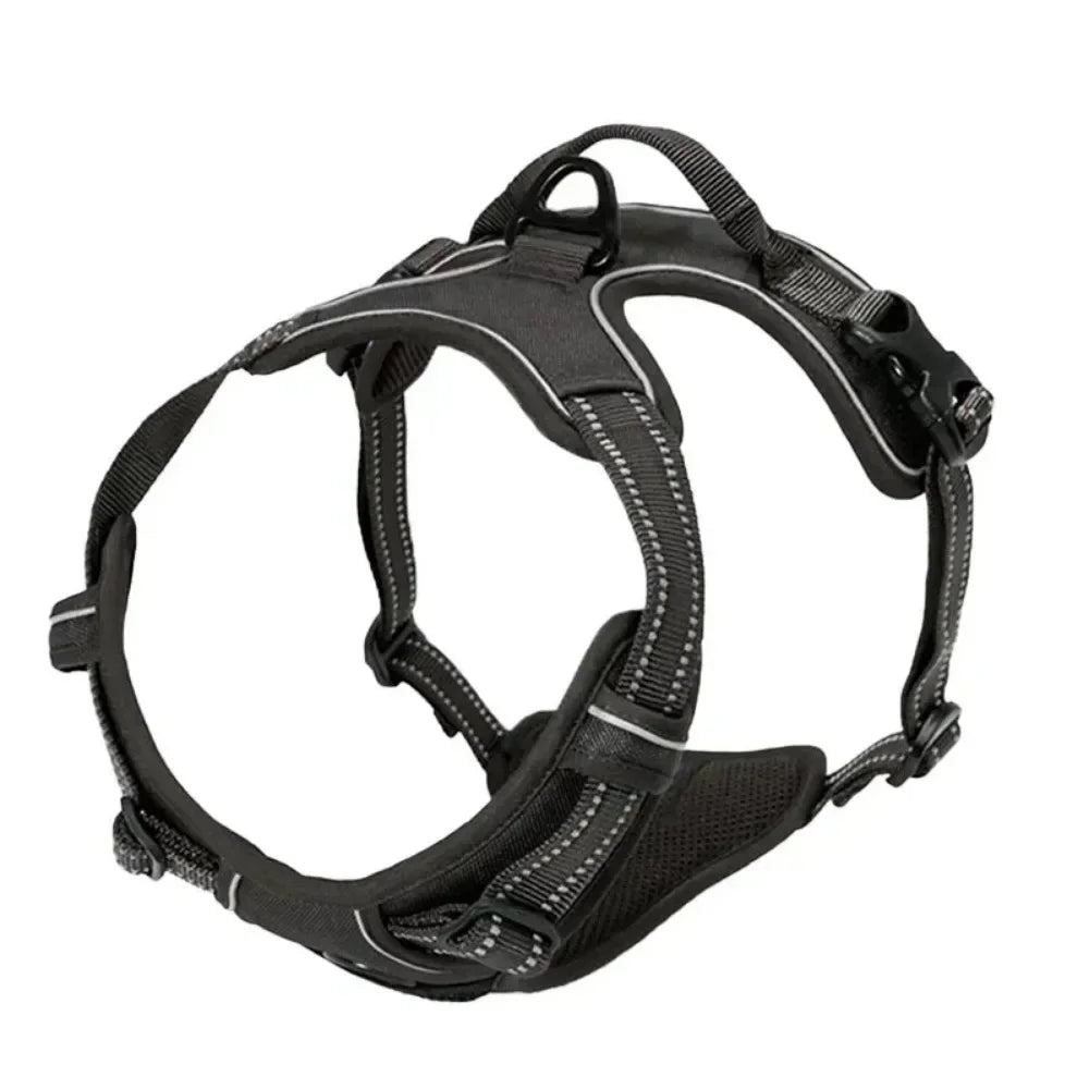 Reflective Adjustable Dog & Cat Harness – Breathable Chest Vest