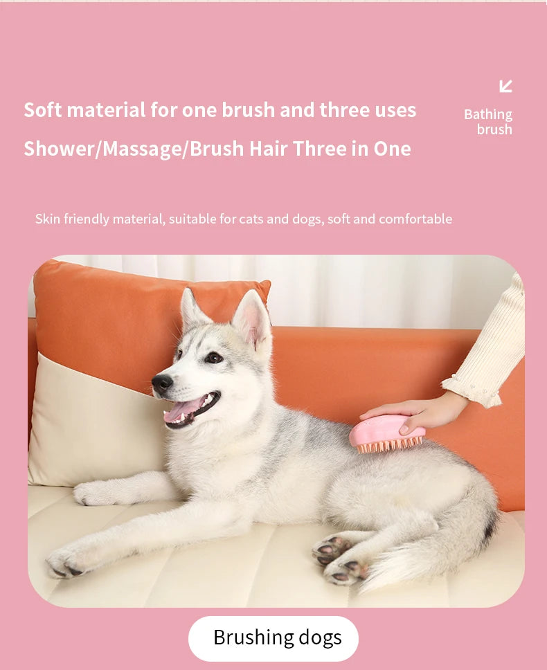 Colored Pet Grooming Comb – Floating Hair & Tangled Hair Remover