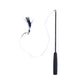 Telescopic Cat Teaser Wand – 3-Section Interactive Stick Toy