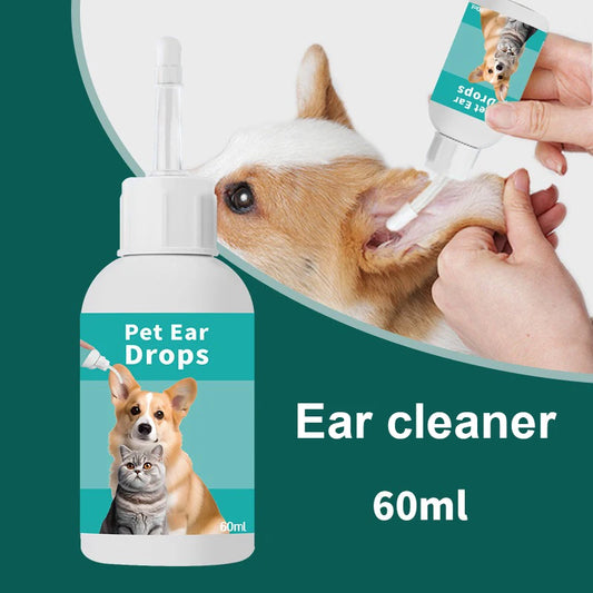 Pet Ear Wash Drops – Ear Care for Cats & Dogs
