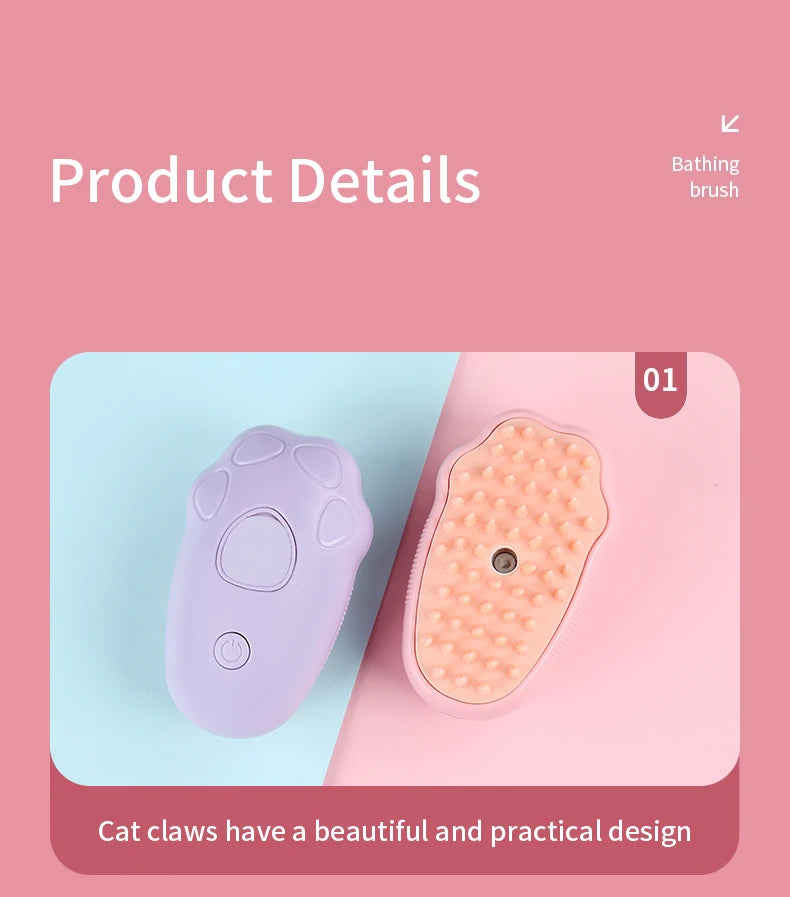 Colored Pet Grooming Comb – Floating Hair & Tangled Hair Remover