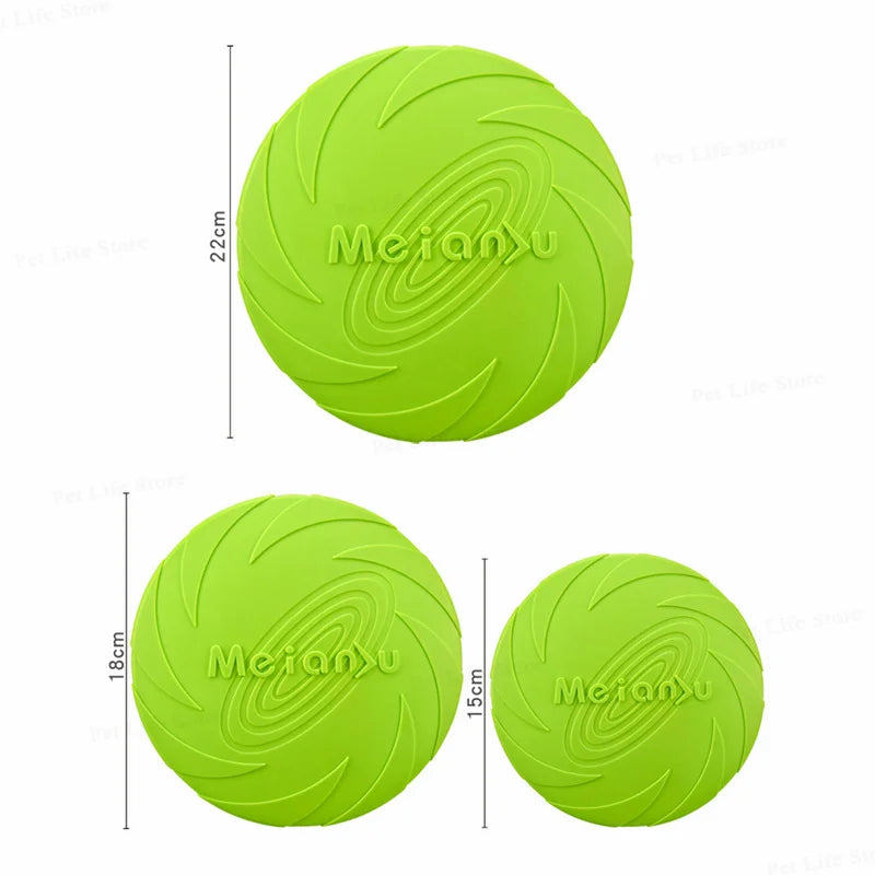 OUZEY Bite-Resistant Dog Flying Disc – Outdoor Interactive Toy