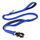 Reflective Shock-Absorbing Bungee Dog Leash – Heavy Duty with Car Seatbelt