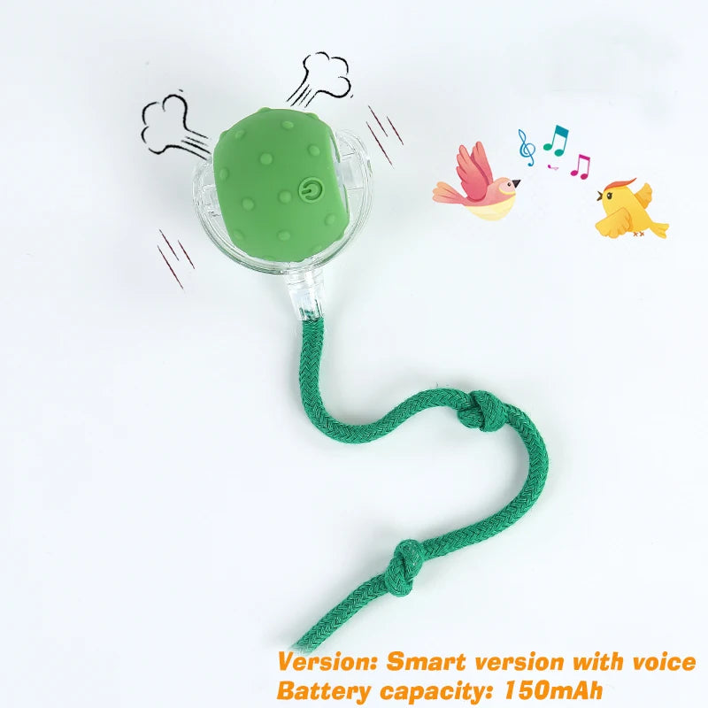 Smart Interactive Dog Ball – Automatic Rolling & Rechargeable